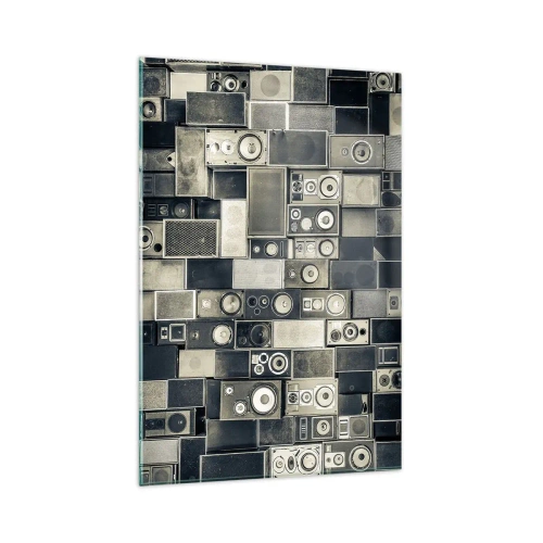 Glastavla - Bild på glas - Allt väl - 80x120 cm