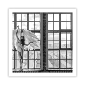 Affisch - Änglarnas stad? - 60x60 cm