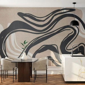 Fototapet Premium Sand - Mångfaldigt uttryck - Minimalism, Boho, skandinavisk - 300x210 cm