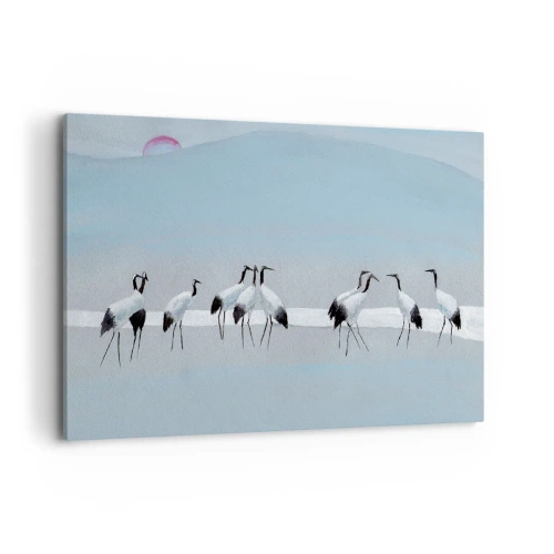 Canvastavla - Bild på duk - Efter en het dag - 120x80 cm