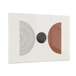 Glastavla - Bild på glas - I fokus - 100x70 cm