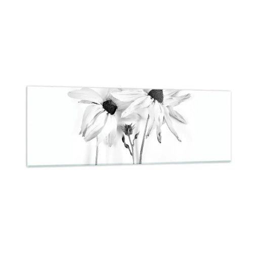 Glastavla - Bild på glas - Ingen vill vara ensam - 90x30 cm