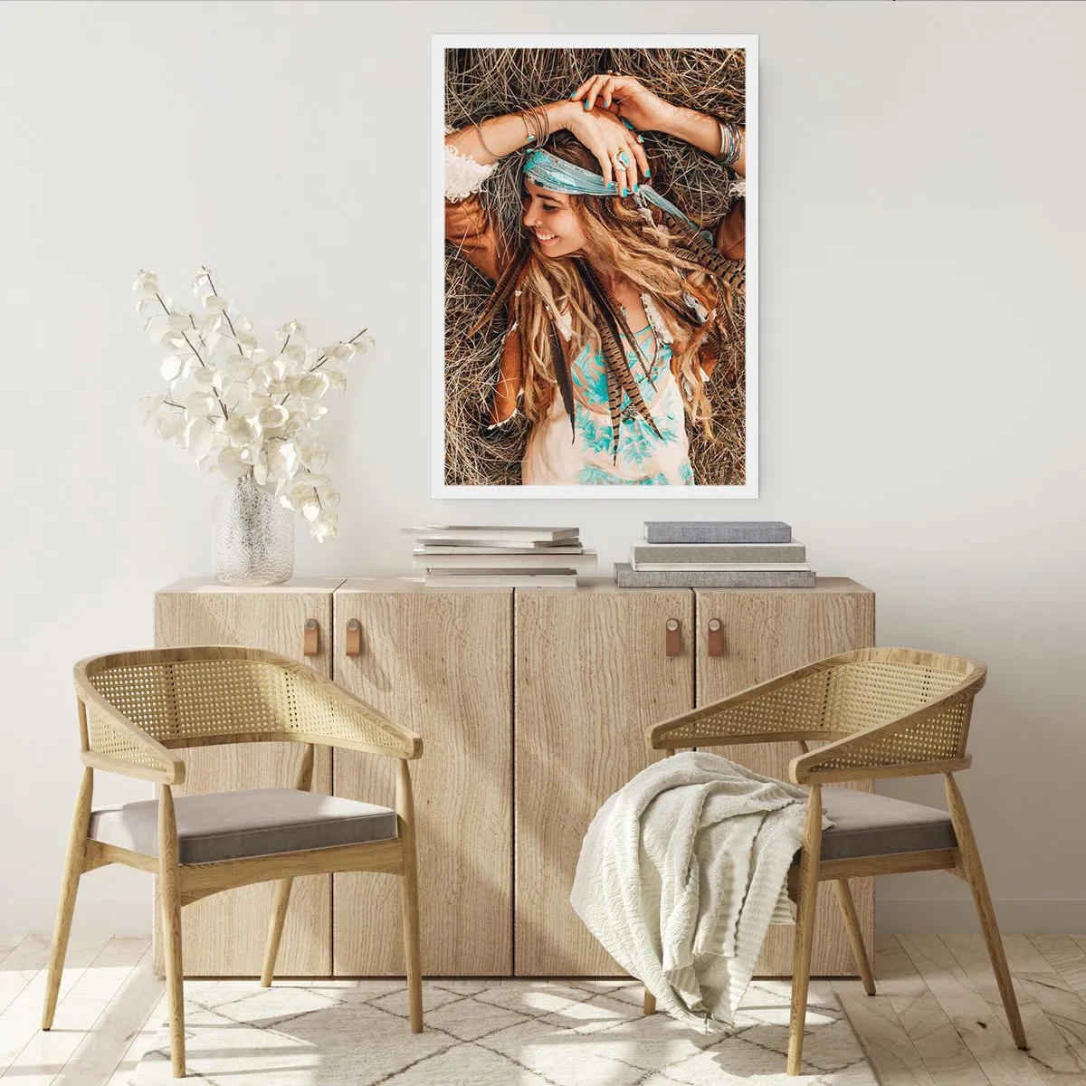 Affisch - På väg till kärlekens sommar - 40x50 cm