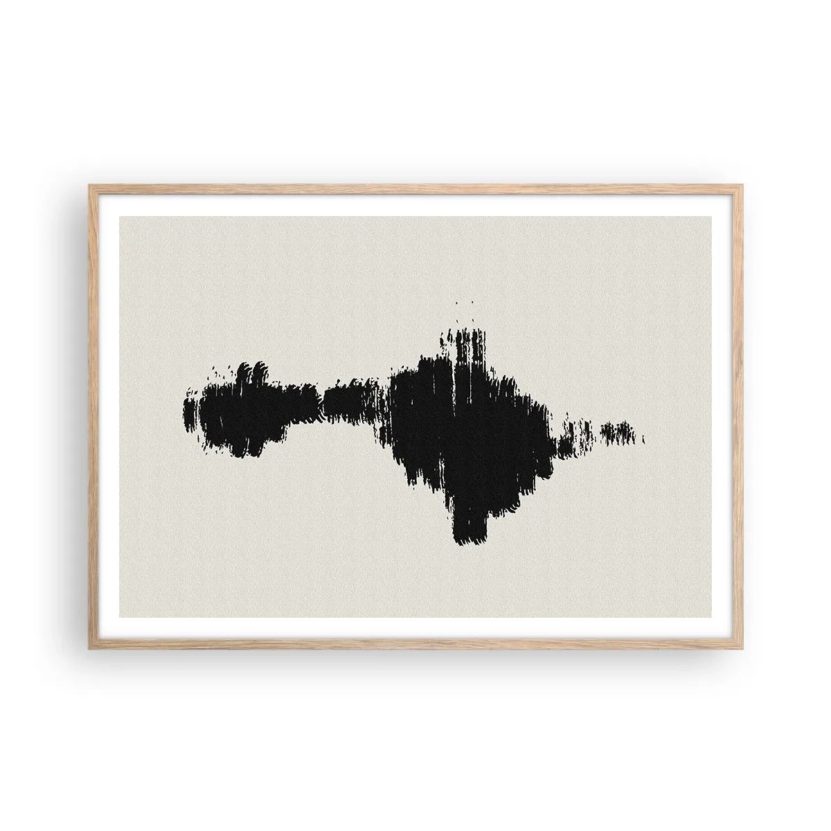 Affisch i ram av ljusek - Fantasins vibrationer - 100x70 cm