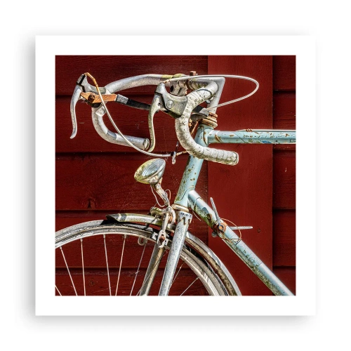 Affisch - Skapad för segrar - 50x50 cm