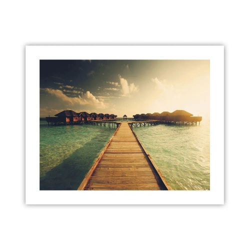 Affisch - Varm inbjudan - 50x40 cm