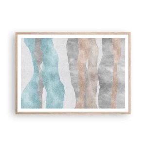 Affisch i ram av ljusek - Närhetsstudie - 100x70 cm