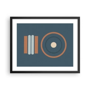 Affisch i svart ram - Sakens kärna - 50x40 cm