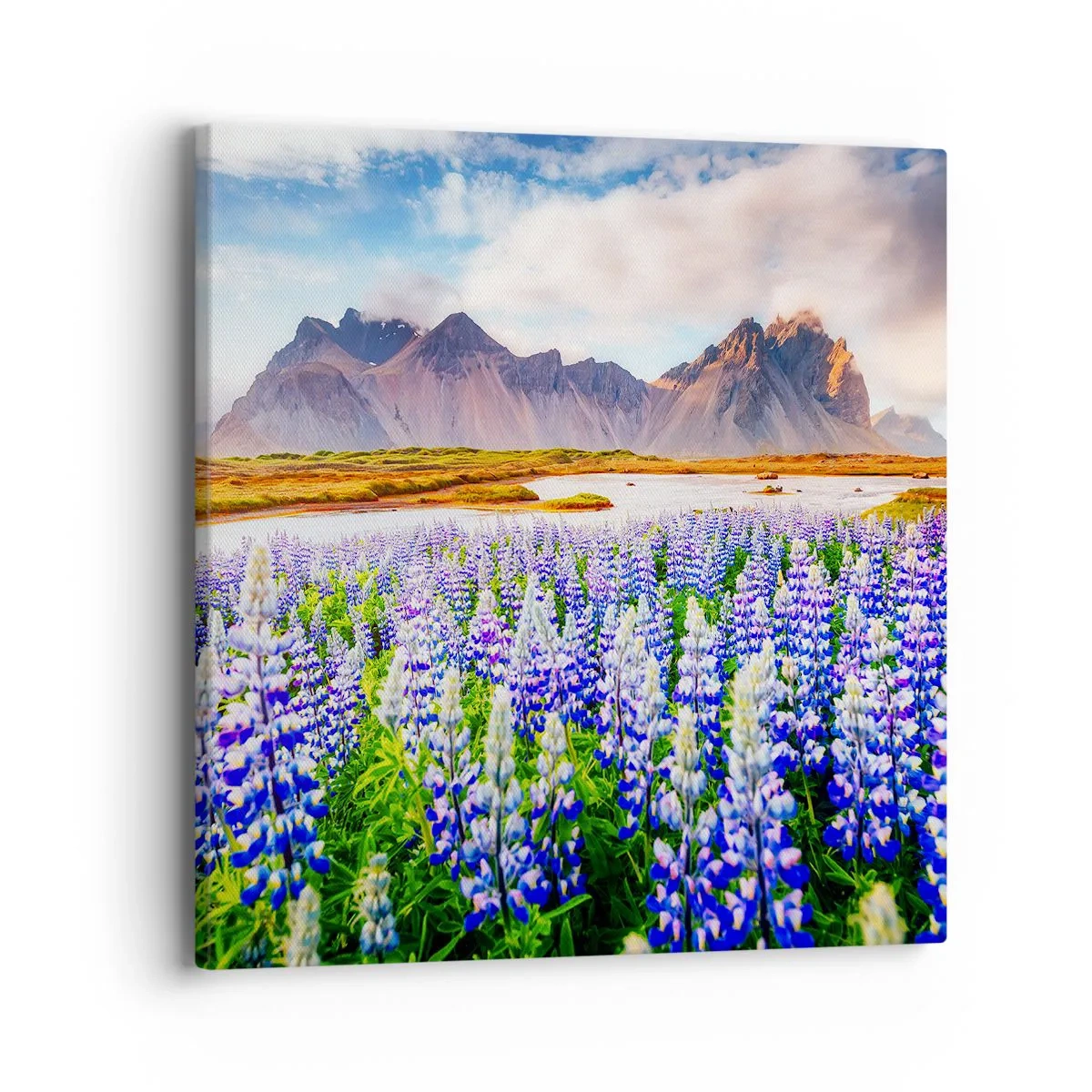 Canvastavla - Bild på duk - Styrka och stränghet bredvid mildhet - 40x40 cm