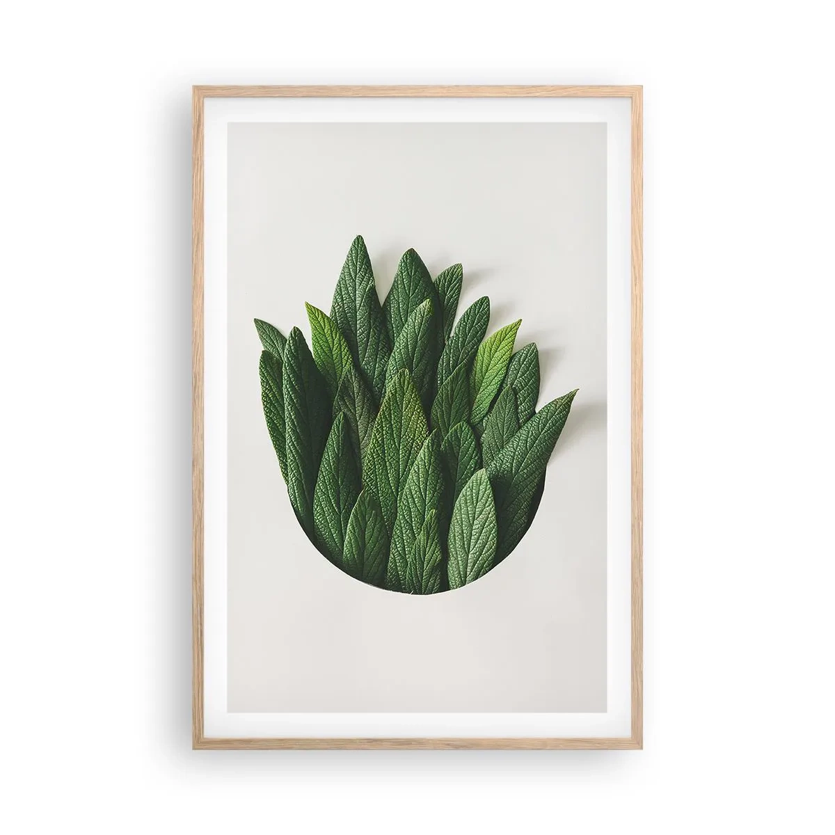 Affisch i ram av ljusek - Ostoppbar nyfikenhet - 61x91 cm