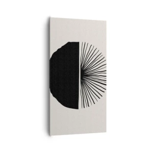 Canvastavla - Bild på duk - En rad olika möjligheter - 65x120 cm