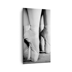 Canvastavla - Bild på duk - Tillsammans, lätt - 55x100 cm