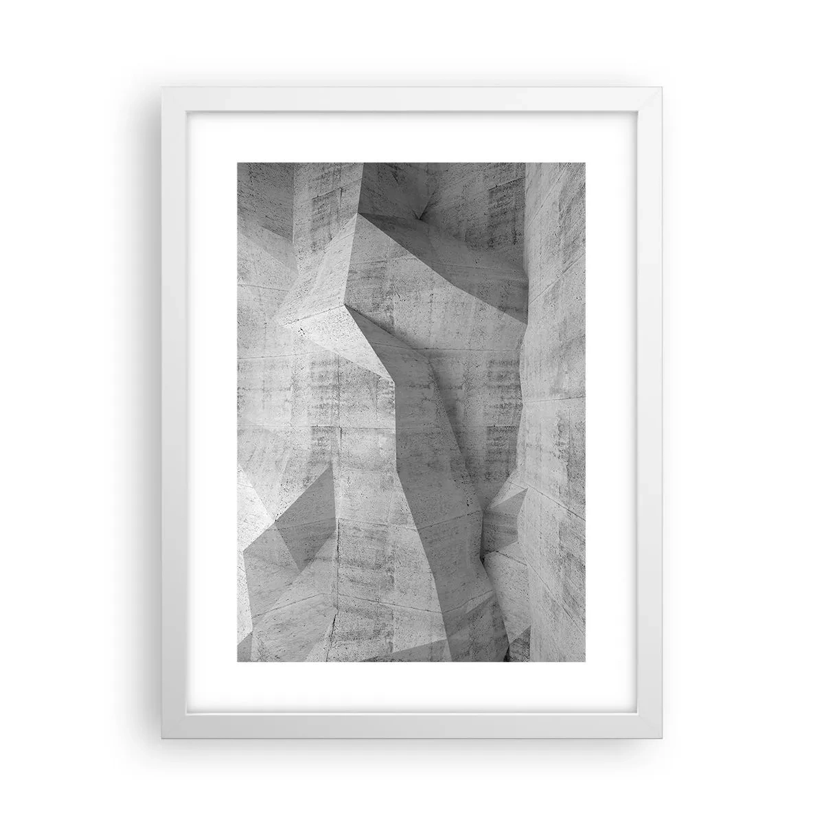 Affisch i vit ram - En riktig utmaning - 30x40 cm