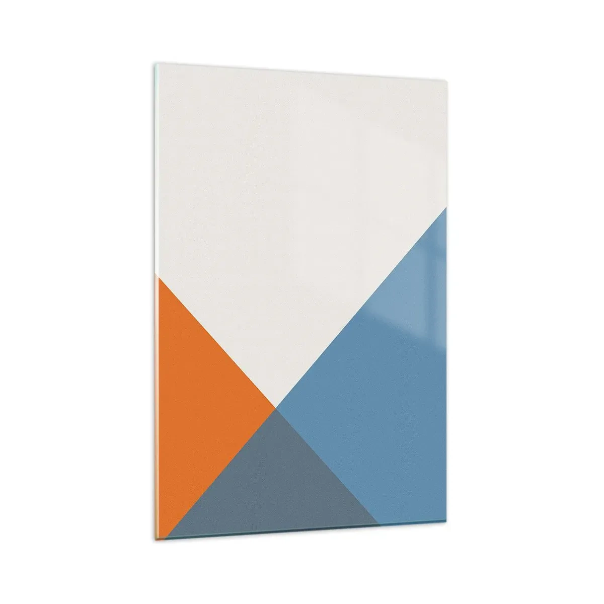 Glastavla - Bild på glas - Under vinkel… - 80x120 cm