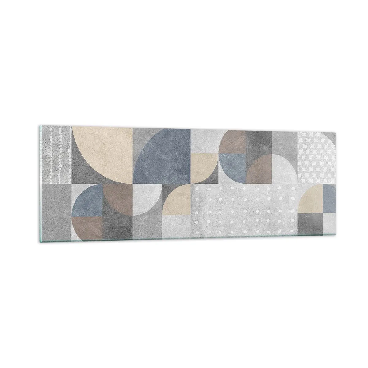 Glastavla - Bild på glas - Keramisk fantasi - 90x30 cm