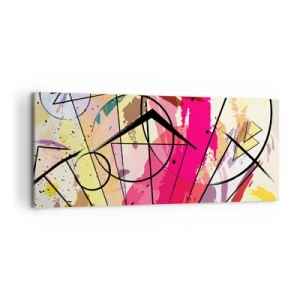 Canvastavla - Bild på duk - Explosion  - 120x50 cm