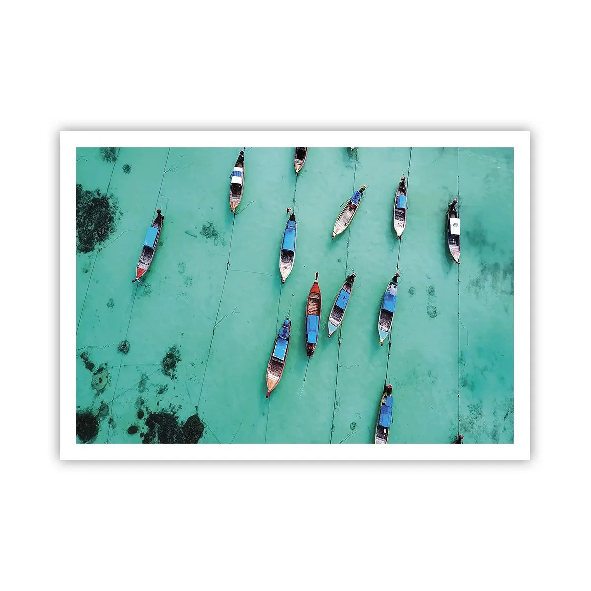 Affisch - Under en glad väntan - 100x70 cm