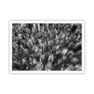 Affisch - Hela tiden högre och högre - 100x70 cm