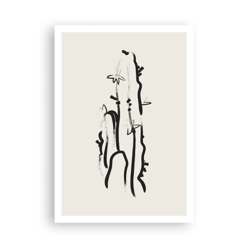 Affisch - Blommande ört - 70x100 cm