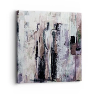 Canvastavla - Bild på duk - De mystiska tre - 30x30 cm