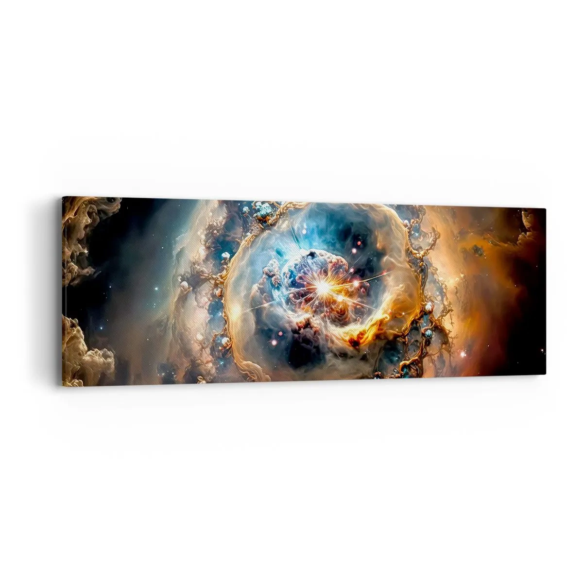 Canvastavla - Bild på duk - Början - 90x30 cm