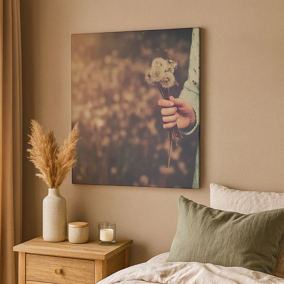 Canvastavla - Bild på duk - Behåll dem - 30x30 cm