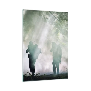 Glastavla - Bild på glas - En för alla... - 50x70 cm