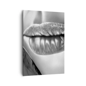 Canvastavla - Bild på duk - Jag vet vad du tänker på... - 50x70 cm