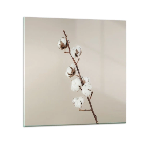 Glastavla - Bild på glas - Hos mjukhetens källa - 70x70 cm