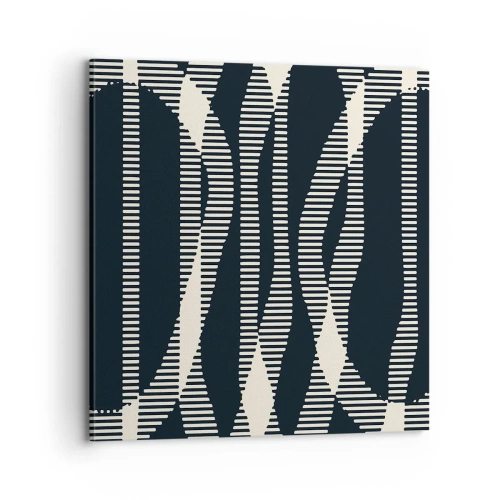 Canvastavla - Bild på duk - Försök att bryta mörkret - 70x70 cm