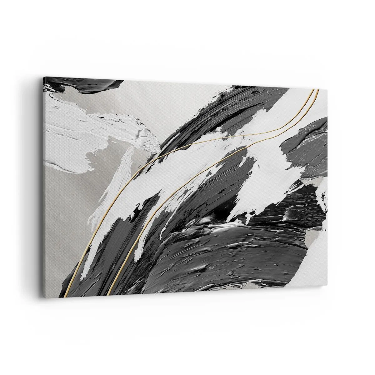 Canvastavla - Bild på duk - Storslagen abstraktion - 100x70 cm