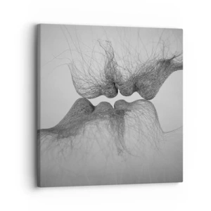 Canvastavla - Bild på duk - Vindens kyss - 30x30 cm