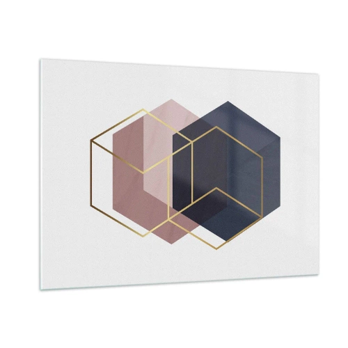 Glastavla - Bild på glas - Enkelhetens styrka - 100x70 cm