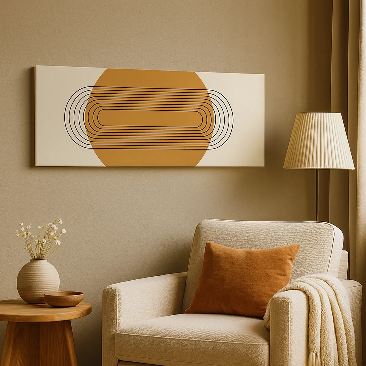 Canvastavla - Bild på duk - Perfekt plan - 30x30 cm