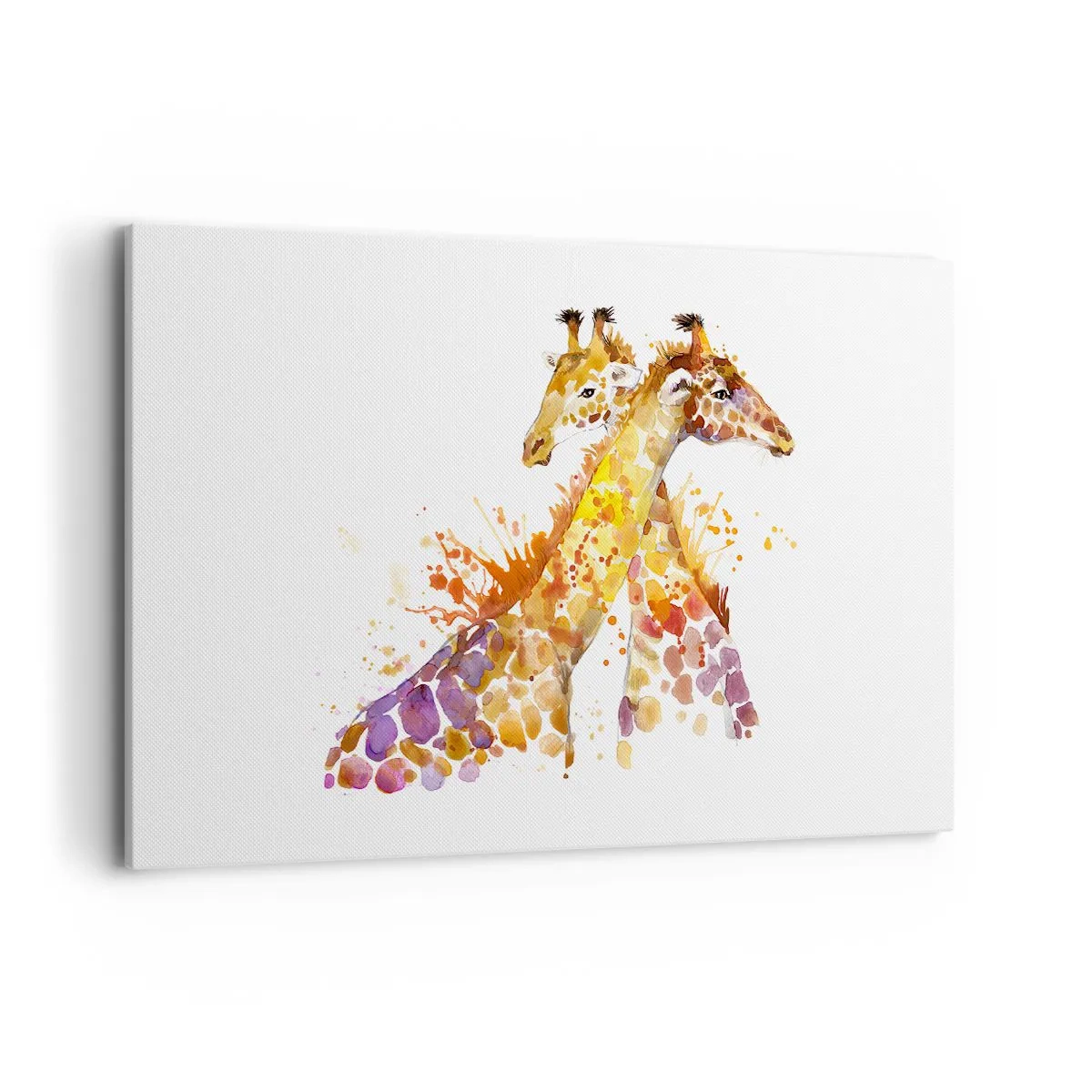 Canvastavla - Bild på duk - Är det vänskap eller kärlek? - 120x80 cm