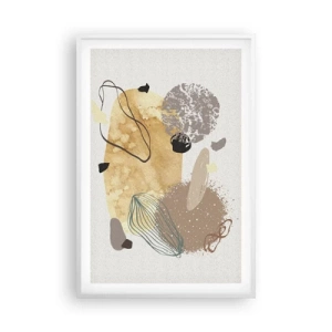 Affisch i vit ram - Olika former - 61x91 cm