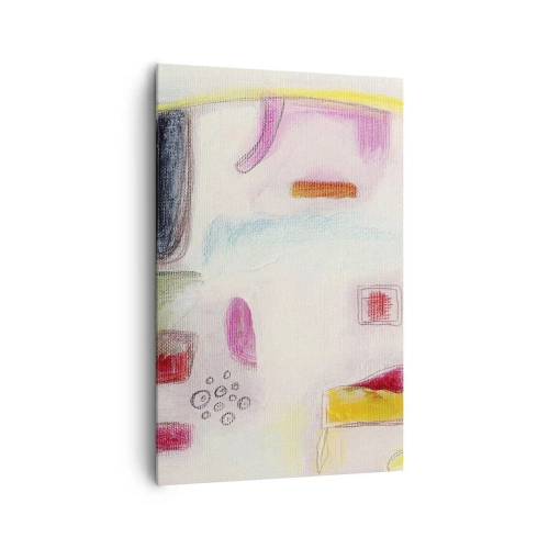 Canvastavla - Bild på duk - Mera konvex än konkav eller platt - 80x120 cm
