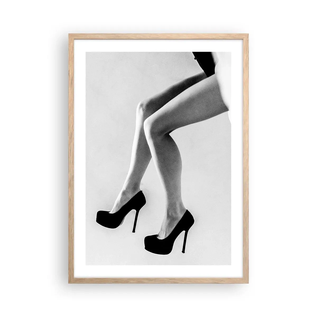 Affisch i ram av ljusek - Evig kvinnlighet - 50x70 cm