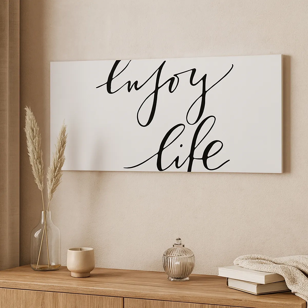 Canvastavla - Bild på duk - Ingenting att tillägga… - 30x30 cm