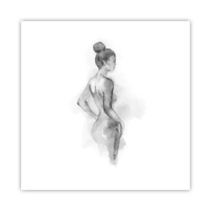 Affisch - Vacker som målandet - 50x50 cm