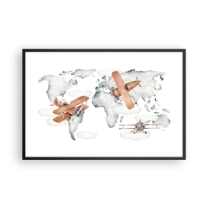 Affisch i svart ram - I den banbrytande andan - 91x61 cm