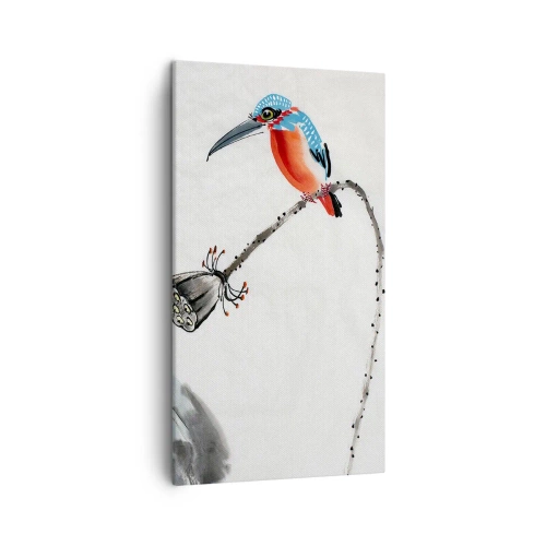 Canvastavla - Bild på duk - Ängens liv - 45x80 cm