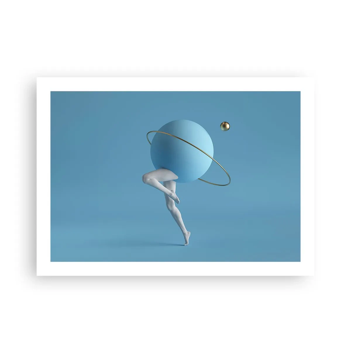 Affisch - Och planeterna blir galna - 70x50 cm