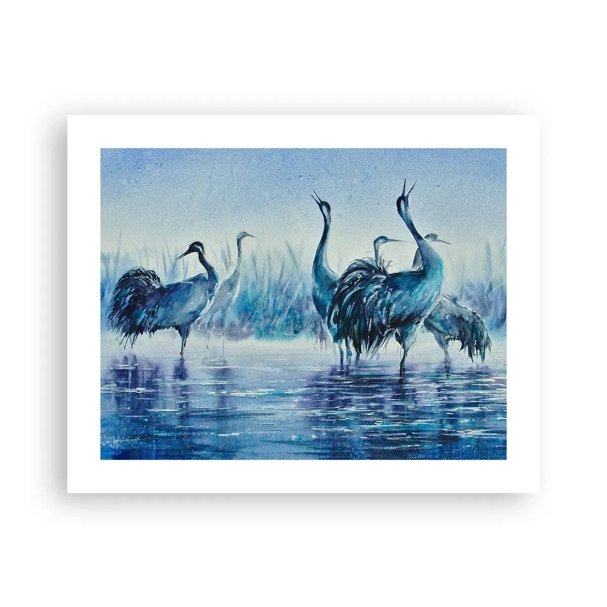 Affisch - Morgonmöte - 50x40 cm