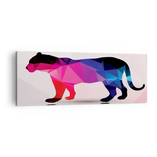 Canvastavla - Bild på duk - Diamantpanter - 140x50 cm