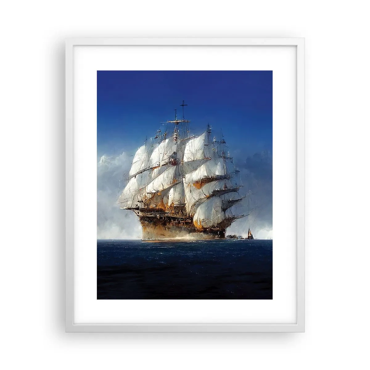 Affisch i vit ram - The great glory! - 40x50 cm