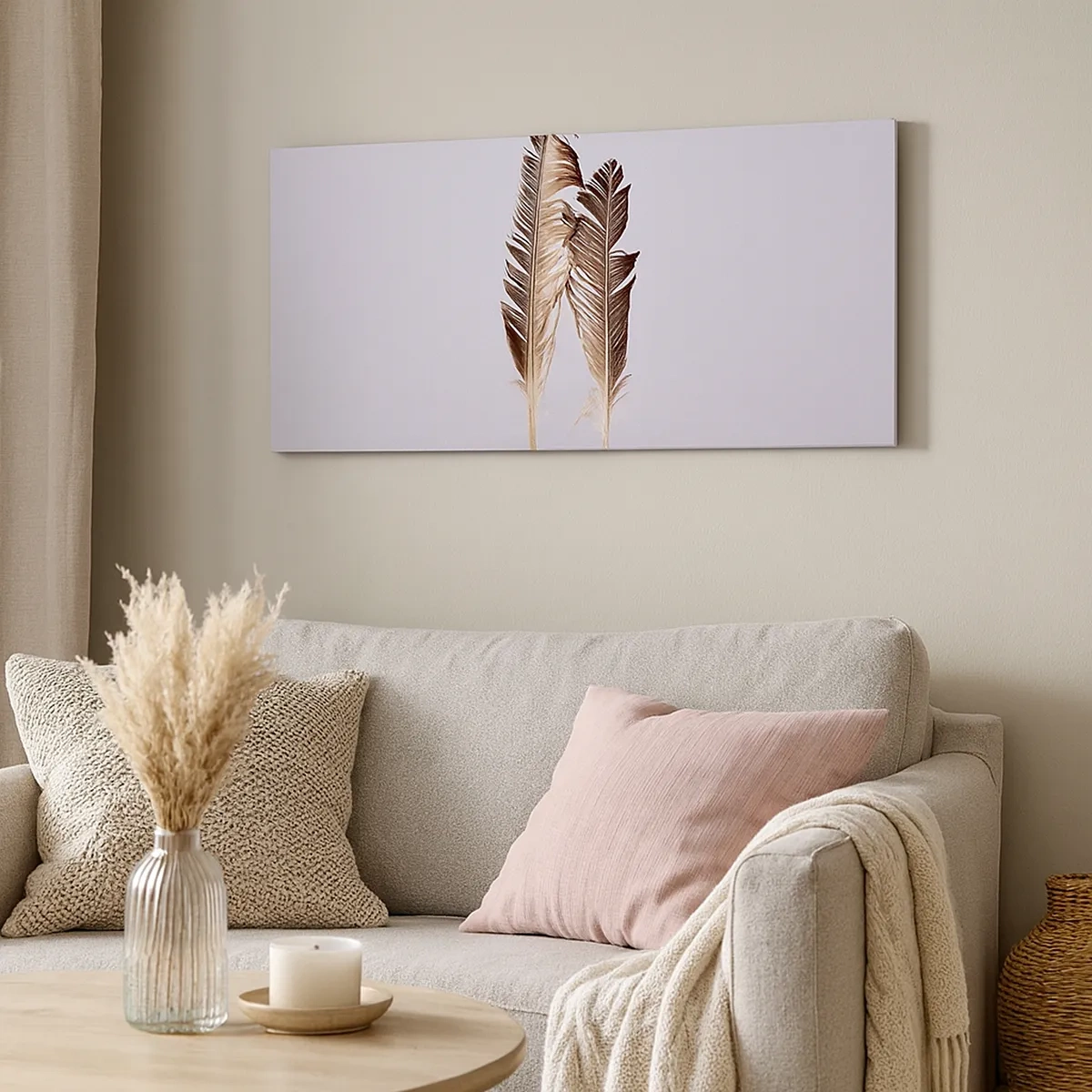 Canvastavla - Bild på duk - Mot intet - 30x30 cm