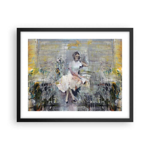 Affisch i svart ram - Klassisk och modern - 50x40 cm