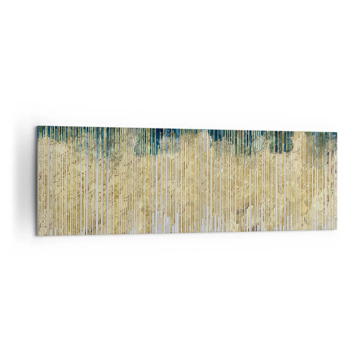 Canvastavla - Bild på duk - Förgylld gräns - 160x50 cm