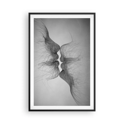 Affisch i svart ram - Vindens kyss - 61x91 cm